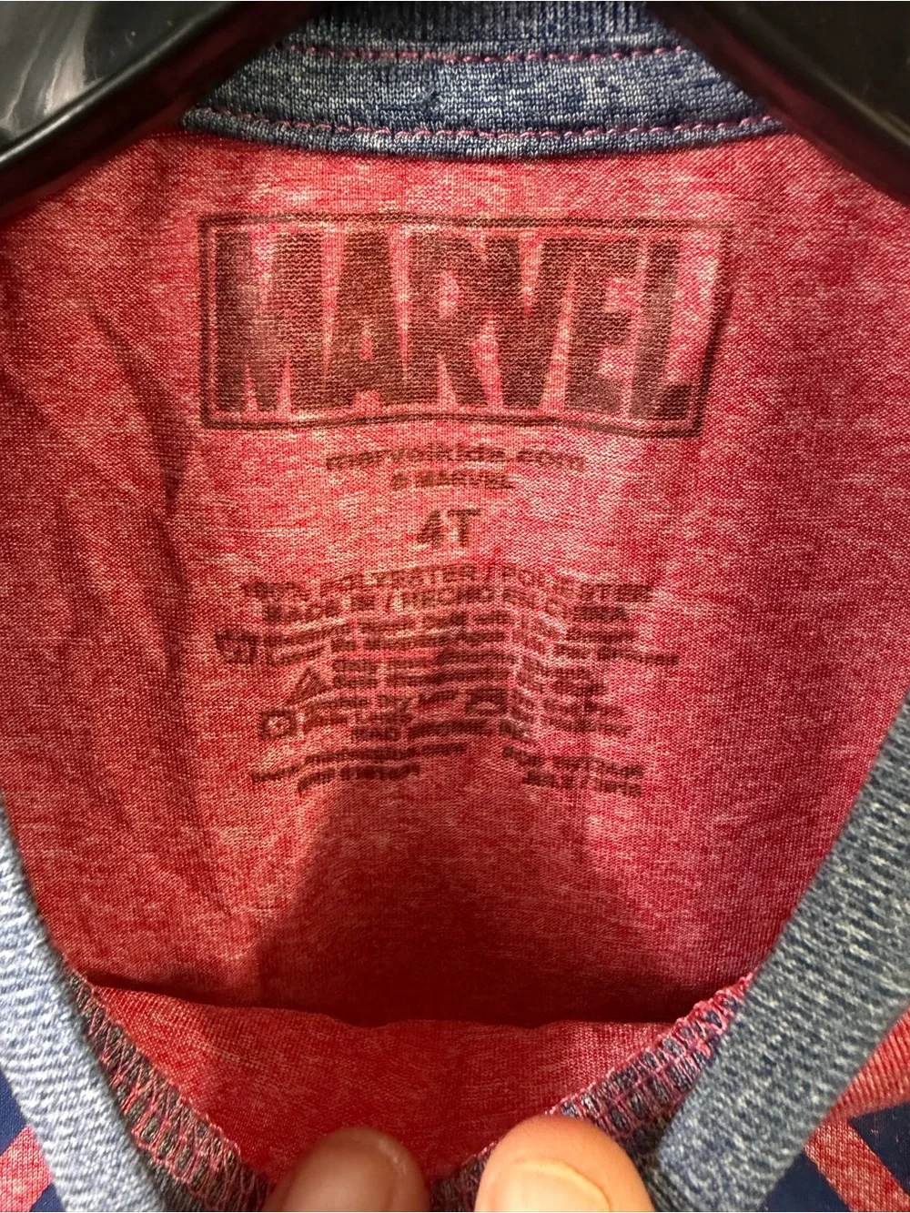 2 Jean & Shirt sets Marvel Blue and Red Mickey Basketball Tank Top for Kids